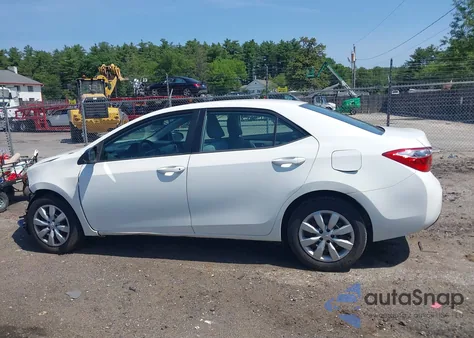 2014 Toyota Corolla Le from USA, damaged, VIN 2T1BURHE2EC026842
